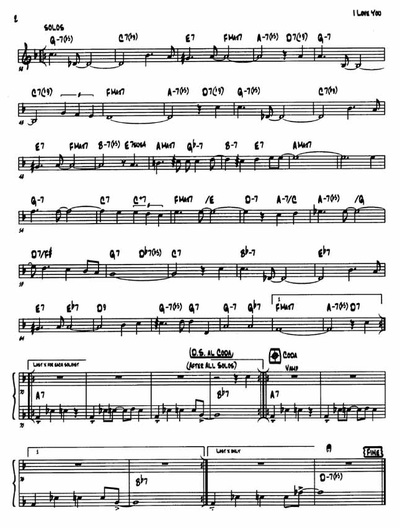 Lead sheet sample